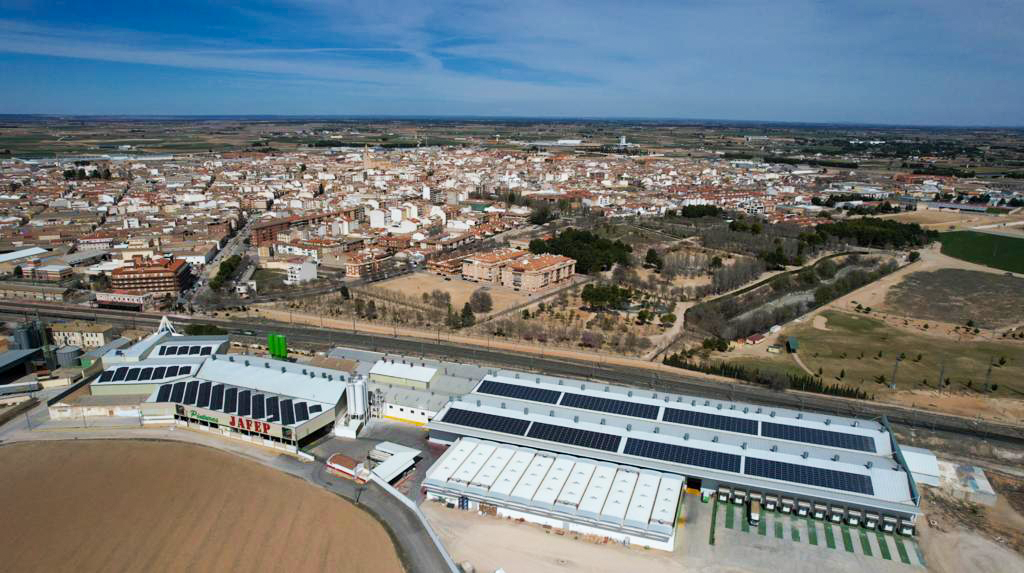 Jafep Factory Aerial View